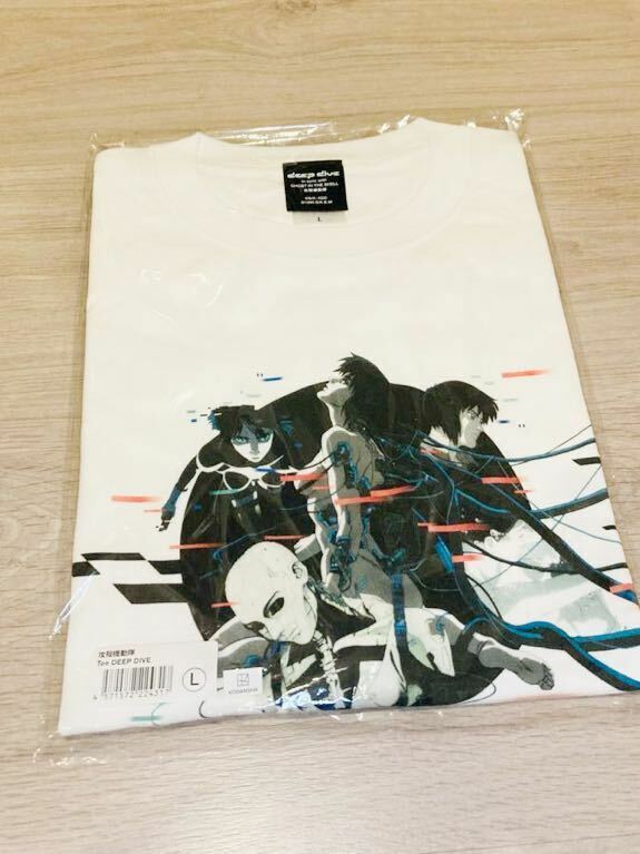 『DEEP DIVE in sync with GHOST IN THE SHELL / 攻殻機動隊』 攻殻機動隊 Tee DEEP DIVE tシャツ サイズL 完全生産枚数限定 送料無料