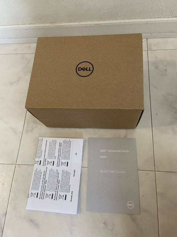 未使用品 新品 Dell D6000 ドッキングステーション ユニバーサルドック PC周辺機器 デル DELL 