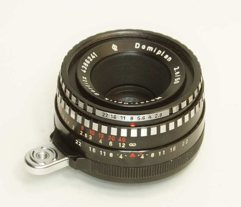 ドイツ製 Meyer-Optik Domiplan 2.8/50 Q1 Exakta 281NA-241 ゼブラ 前期型 Triplet 総金属製