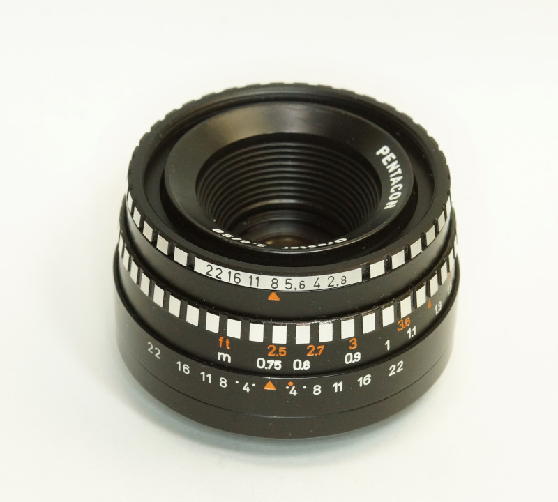 ドイツ製 PENTACON Orestor 2.8/50 M42 278RN-030 ゼブラ Domiplan型