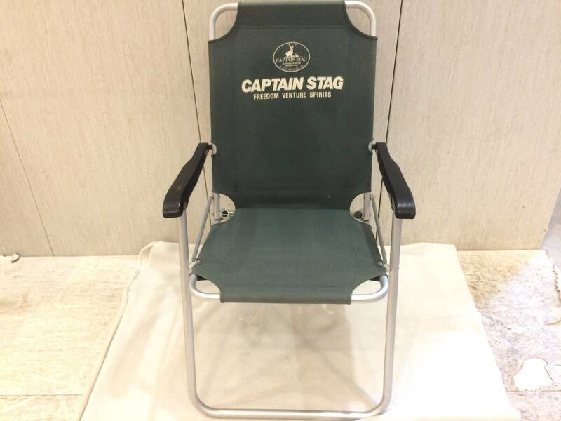 ☆223☆折りたたみイス　CAPTAIN STAG キャプテンスタッグ　キャンプ　アウトドア　キャンプ用品　