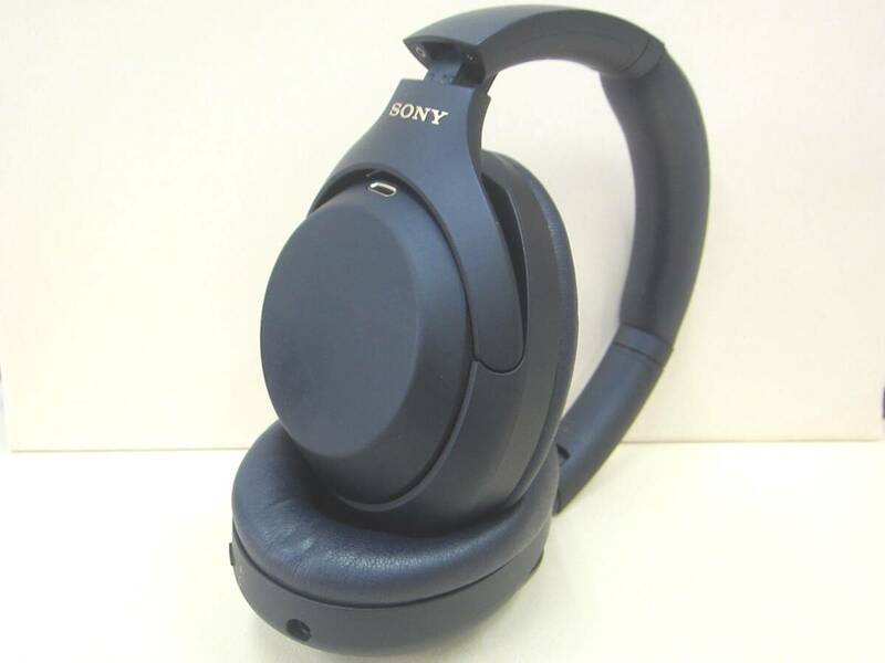 5E504SZ◎SONY/ソニー　ワイヤレスヘッドホン　WH-1000XM4 Bluetooth　マットネイビー◎中古品