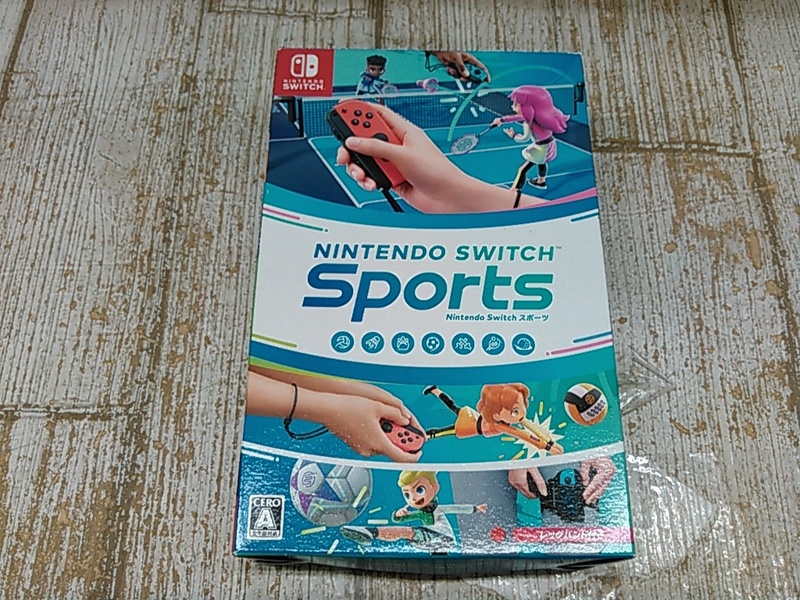 He2238-074♪【60】動作未確認 Nintendo Switch Sports ニンテンドースイッチ スポーツ レッグバンド欠品