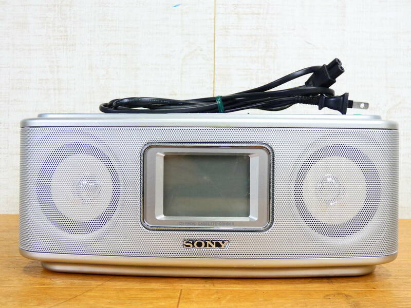 S）SONY ソニー CDラジオカセットレコーダー CFD-E501 AM FM ラジオ オーディオ機器 @80(5)
