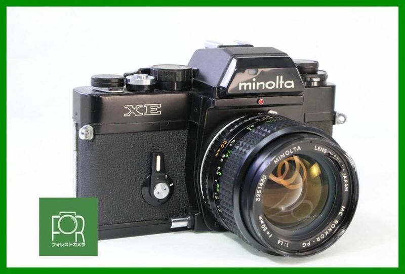【同梱歓迎】ジャンク■ミノルタ MINOLTA XE+MC ROKKOR-PG 50mm F1.4■EEE1630
