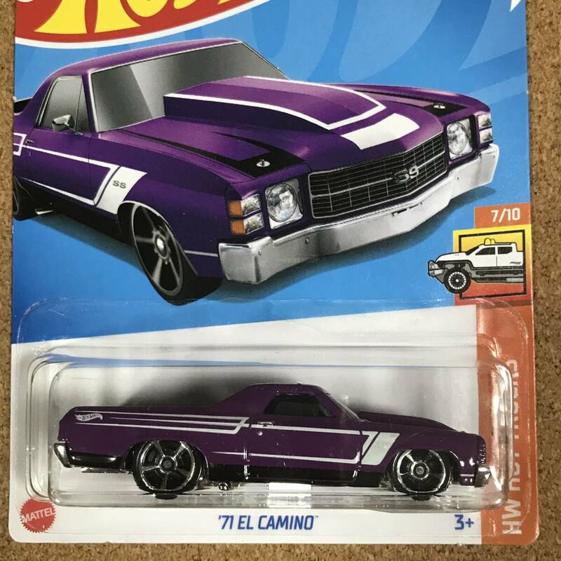 (05-132V) '71 EL CAMINO, ベーシックカー【ホットウィール】