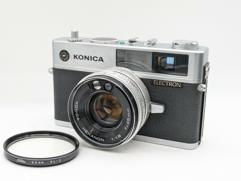 外観超美品！YASHICA Electron コンパクトフィルムカメラ