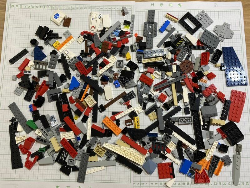 LEGO レゴ パーツ バラ LEGOレゴブロック　500g その23 基本ブロック　特殊ブロックが多め