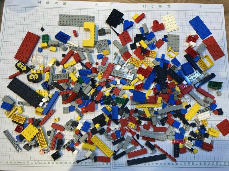 LEGO レゴ パーツ バラ LEGOレゴブロック　500g その27 基本ブロック　特殊ブロック
