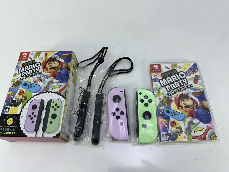 Nintendo 任天堂 Switch スイッチソフト スーパーマリオパーティ Joy-Conセット 未使用品