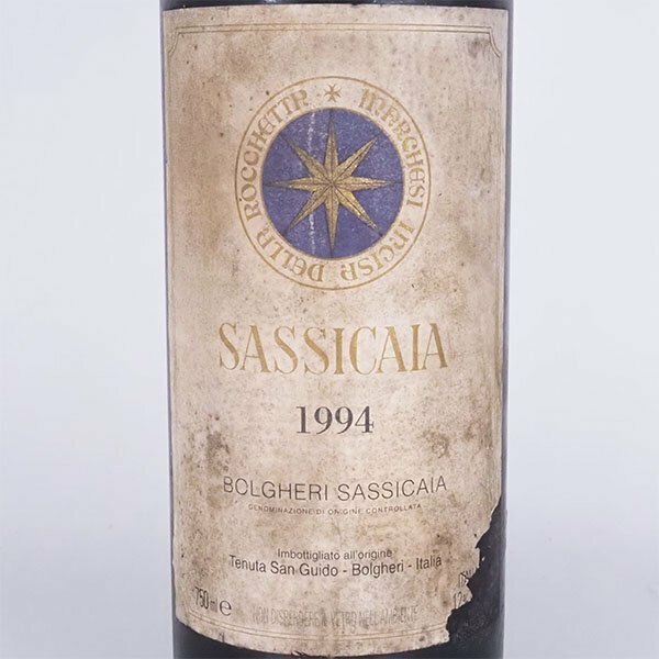 ★サッシカイア 1994 ※ 750ml 12% イタリア Sassicaia TE19069