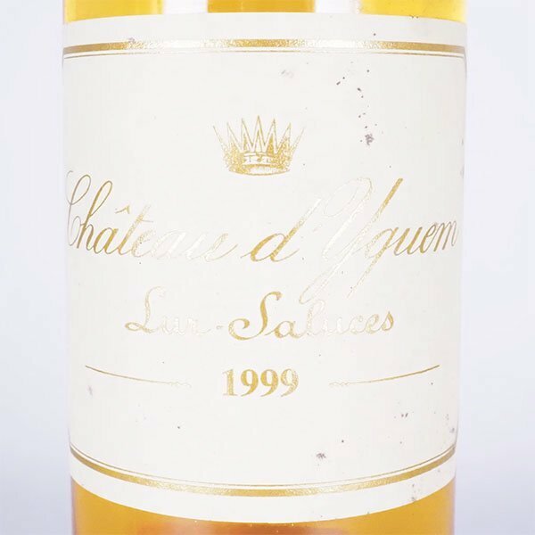 ★シャトー ディケム 1999年 ※ 375ml/ハーフ 14% ソーテルヌ 貴腐ワイン Chateau d'Yquem TE19057