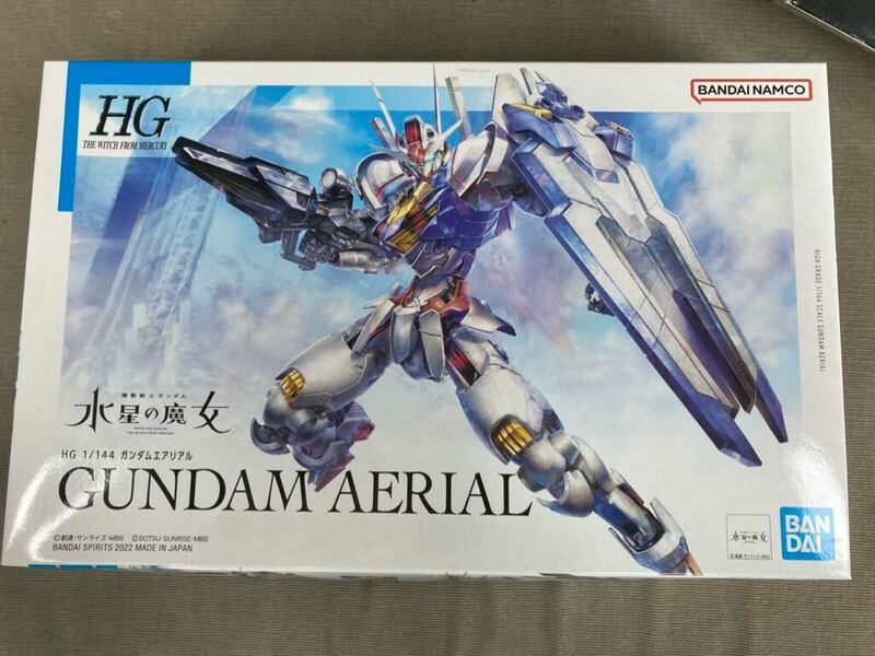 新品未組立 HG 機動戦士ガンダム水星の魔女 1/144 ガンダムエアリアルプラモデル