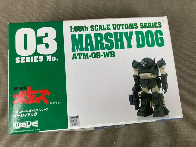 1/60 スコープドックマーシードックーパイロット デカール付属 装甲騎兵ボトムズ ウェーブ wave プラモデル レア 絶版