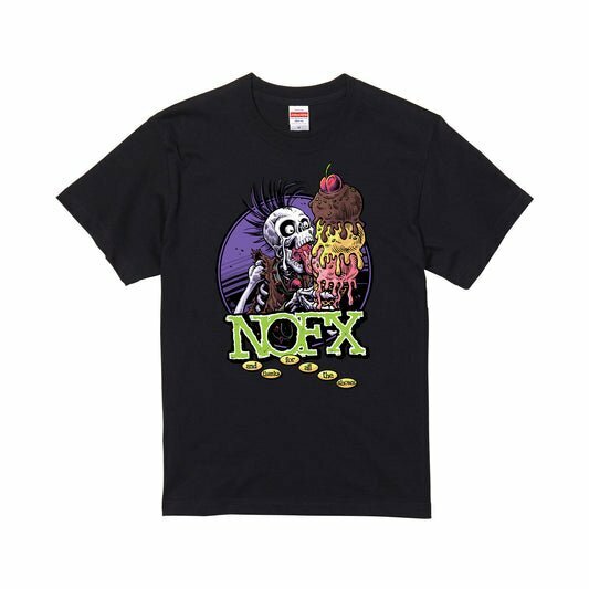 Lサイズ　新品未開封　NOFX ノーエフエックス　2024 ラスト　ジャパンツアー　Tシャツ 　Big Cream T　送料185円