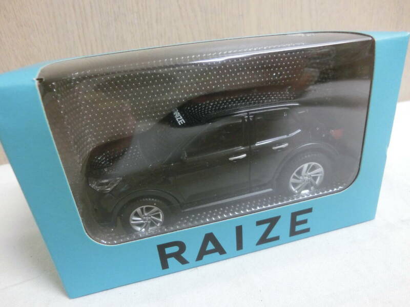 ★未使用・非売品★TOYOTA RAIZE トヨタ ライズ プルバックカー ミニカー 黒 ブラック