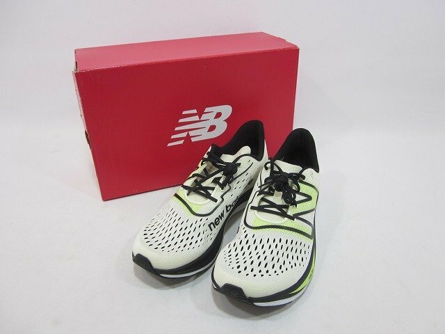 new balance / ニューバランス Fuelcell Supercomp Racercc MFCRRCC メンズ サイズ : 28cm スニーカー アイボリー系