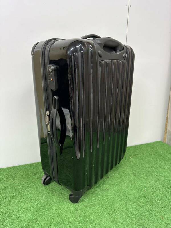 【s3043】スーツケース キャリーケース 旅行用 ビジネストラベルバック ブラック 鍵付 
