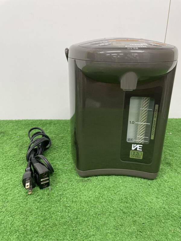 【s3243】［中古品］ZOJIRUSHI 電動ポット CV-EB22 2.2L 2017年製 ※中身カルキ汚れあります。