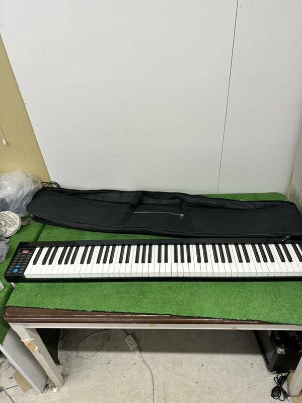 【s3293】電子ピアノ キーボード 88鍵盤 nikomaku swan 88key ニコマク