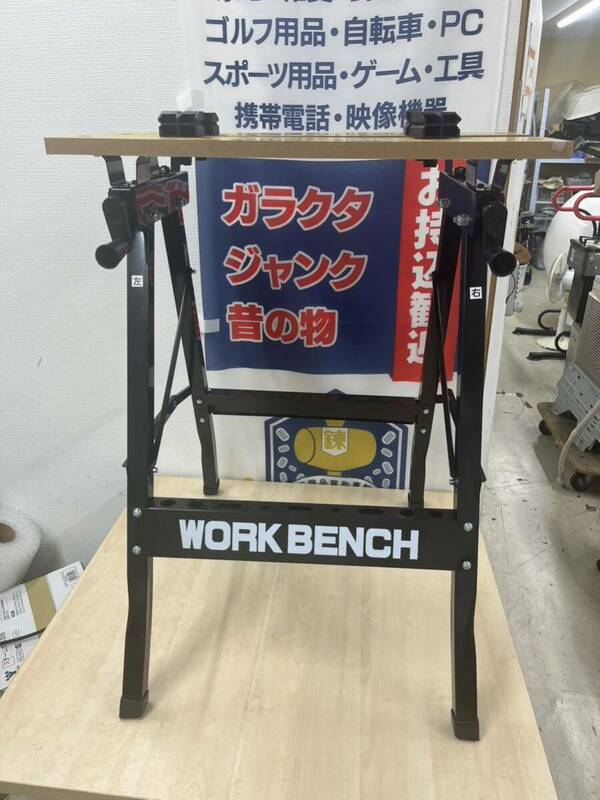 【s3341】WORK BENCH 作業台 サイズ:奥行29cm×幅60.5cm×高さ78.5cm