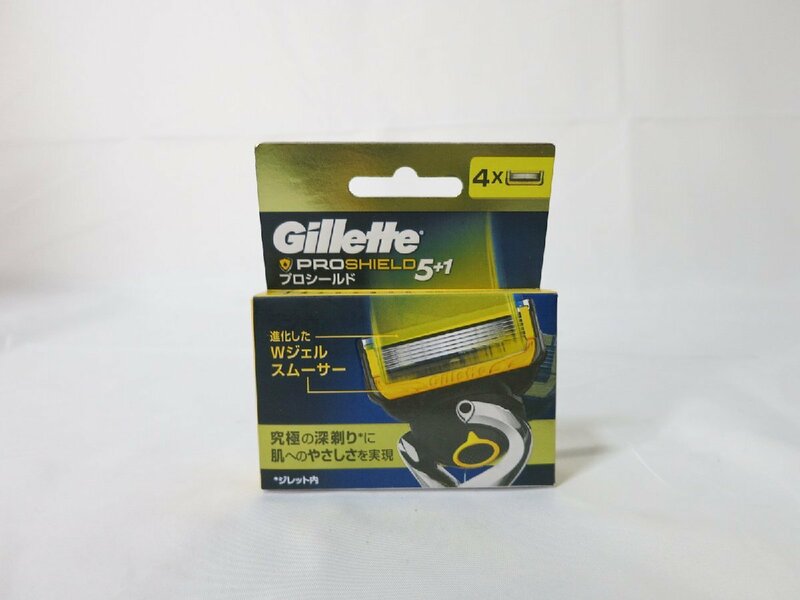新品未使用　Gillette ジレット プロシールド替刃4コ入　 純正品 　4個セット（16個）
