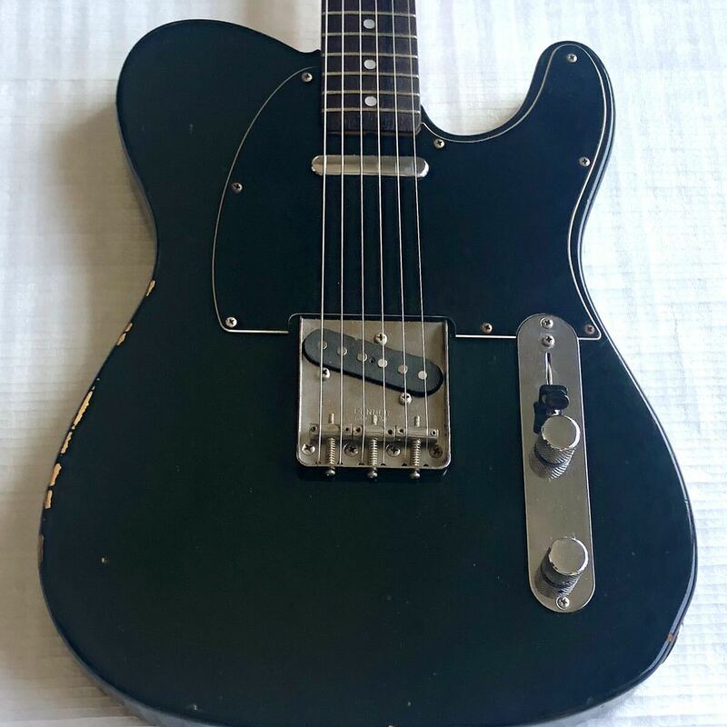 中古 Fender Japan テレキャスター/BK 裏通し 1985年製