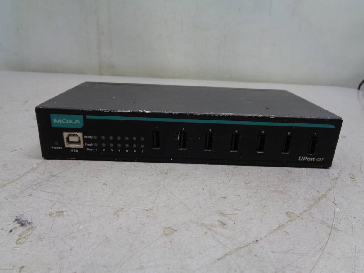 C831 MOXA USBハブ UPORT 407