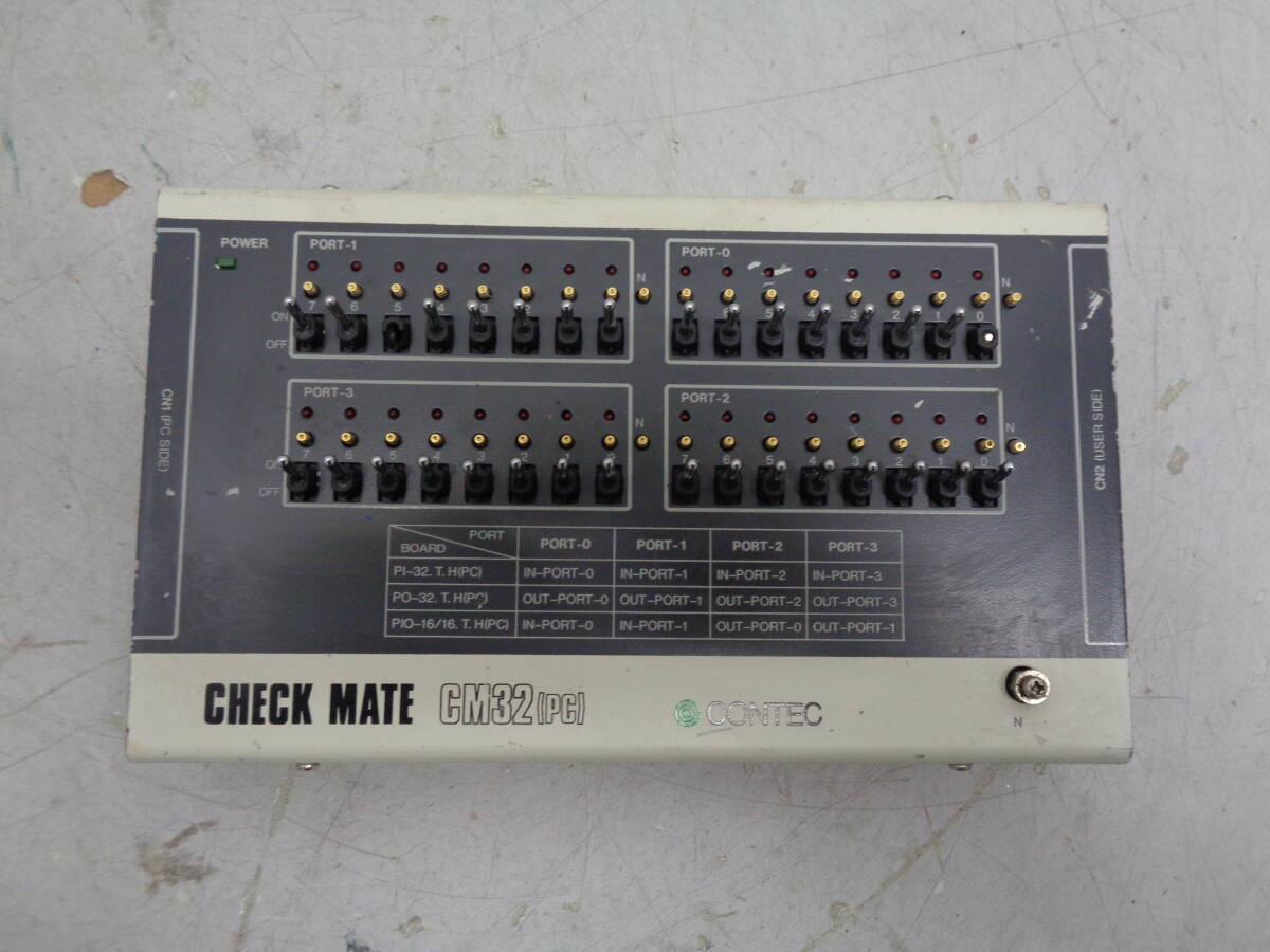 C832 CONTEC CM-32(PC) デジタル入出力用信号モニターアクセサリ(チェックメイト)