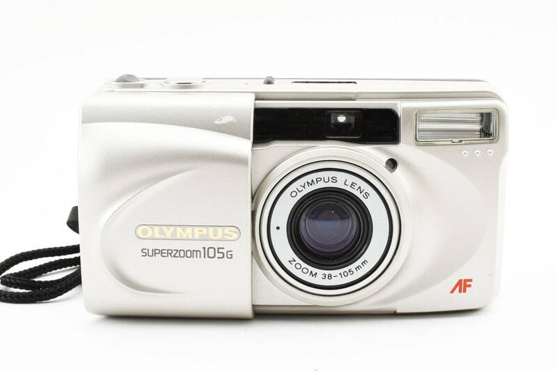 ◆◇Olympus SuperZoom 105G Gold コンパクト フィルムカメラ #2139459◇◆