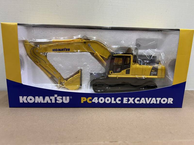 送料無料★1/50 KOMATSU PC400LC-8 コマツ 建設機械 重機 油圧ショベル