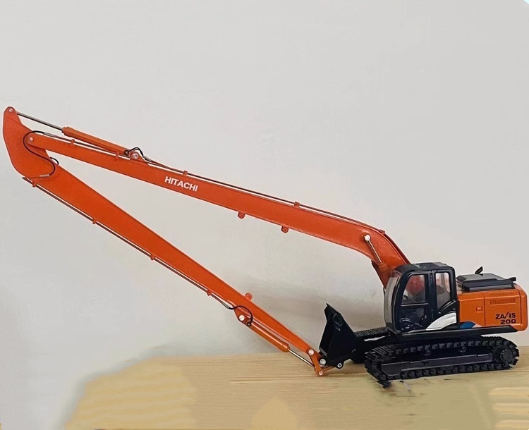 送料無料★HITACHI ZAXIS ZX200-5A拡張アームショベル1/40 extended arm excavator