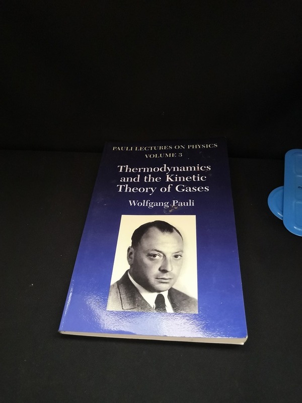 【中古 送料込】『Thermodynamics and the Kinetic Theory of Gases :Pauli Lectures on Physics Volume 3』著者　Wolfgang Pauli ◆N5-175