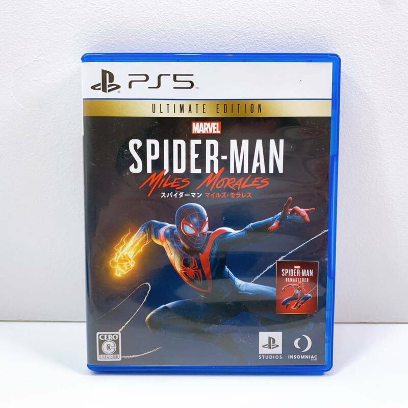 115【中古】PlayStation5 スパイダーマン マイルズ・モラレス SPIDER-MAN プレイステーション5 プレステ5 ゲームソフト PS5ソフト 現状品