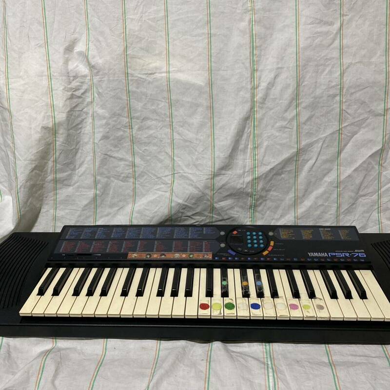 【T4】中古 YAMAHA PSR-76 電子ピアノ ジャンク品