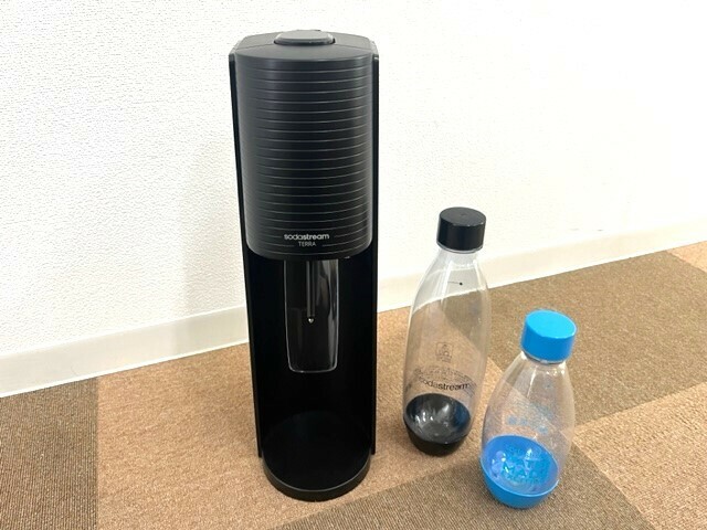 sodastream ソーダストリーム TERRA テラ ブラック ボトル×2 セット 炭酸水メーカー ソーダ―メーカー