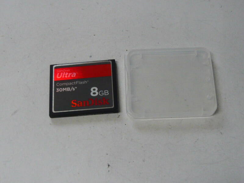 動作保証！SanDisk Ultra CFカード 8GB ①