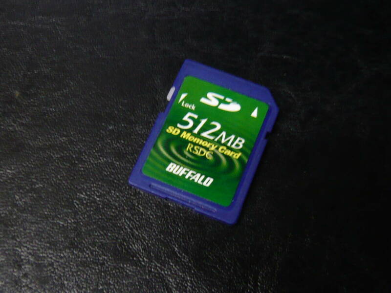 動作保証！BUFFALO SDカード 512MB