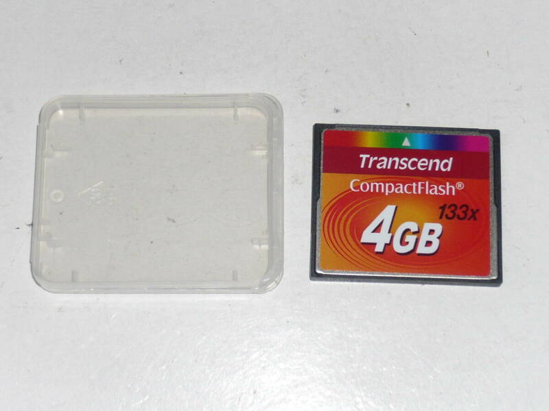 動作保証！Transcend CFカード 4GB