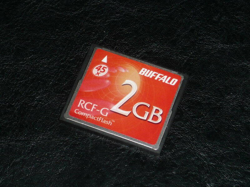 動作保証！BUFFALO CFカード 2GB RCF-G