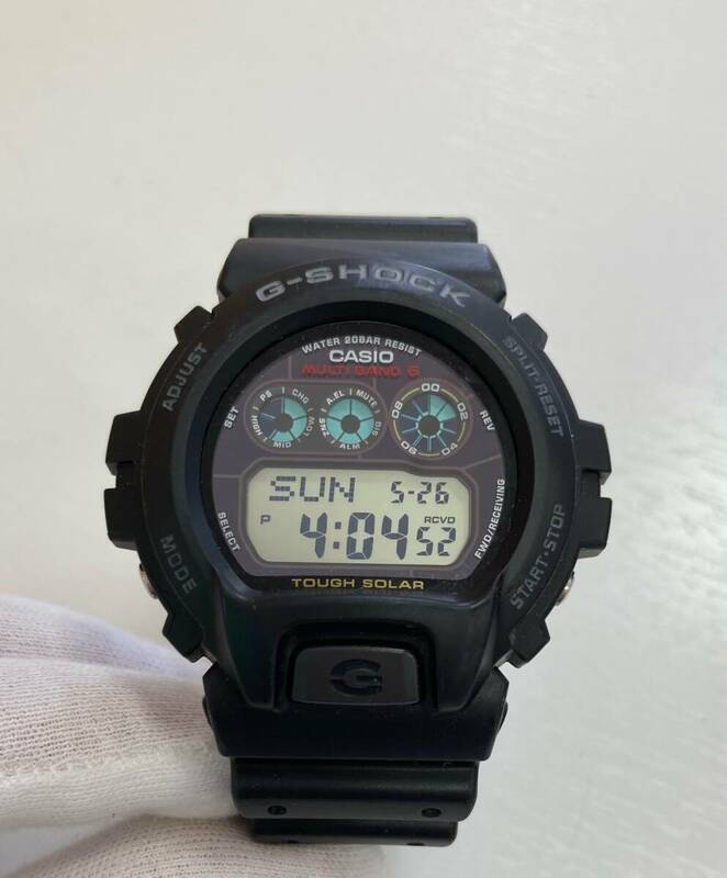 【5660】CASIO カシオ G-SHOCK Gショック GW-6900 稼働品 デジタル 腕時計 タフソーラー 