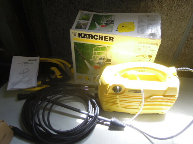 (HY)ケルヒャー　高圧洗浄機　K2.07　ジャンク