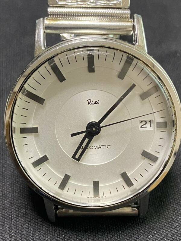 【可動品】腕時計 Riki　リキ　ALBA　Y675-00G0 自動巻き　日本製文字盤 ★0519