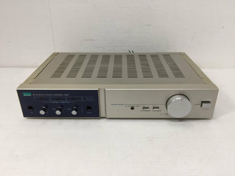 ★Sansui サンスイ 山水 A-M77 プリメインアンプ オーディオ機器 83年製 音響機器 音楽機器【20399944】