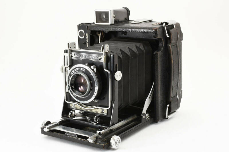 グラフレックス Graflex Speed Graphic Optar 101mm F4.5 蛇腹カメラ #1336