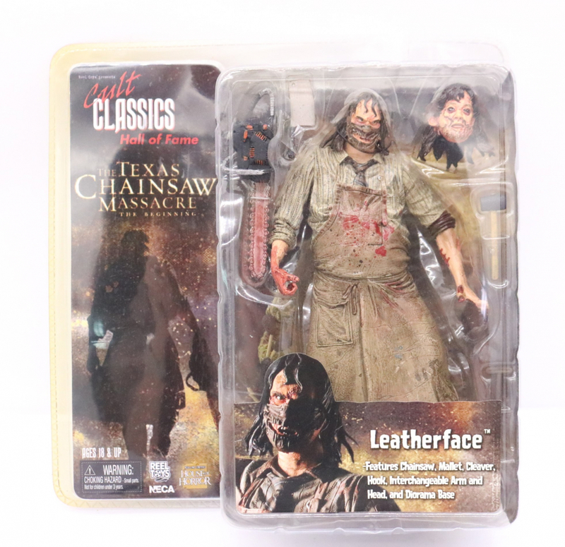 【ト滝】★未開封保管品★ CLASSICS Hall of Fame leatherface レザーフェイス テキサス チェーンソー ビギニング フィギュア CBZ01DEM17