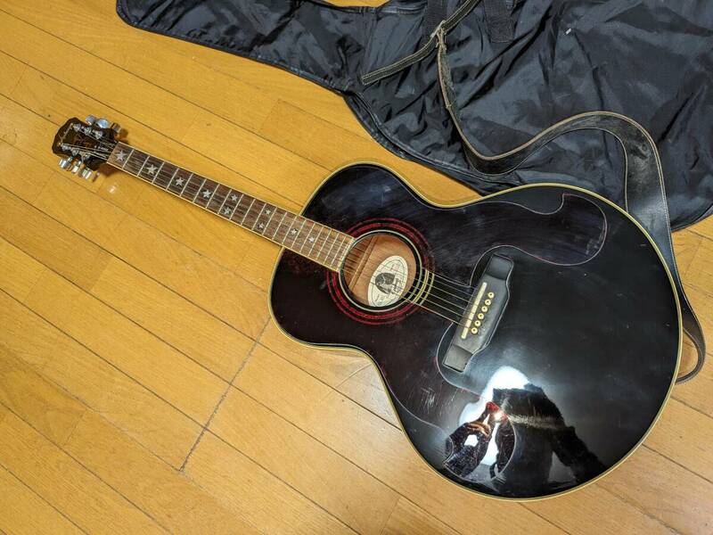 美品 Epiphone SQ-180 エピフォン アコースティックギター