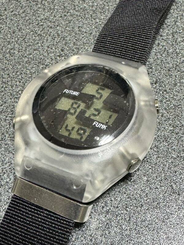 ★☆ FUTURE FUNK スケルトン 腕時計 時計 レトロ アンティーク☆★
