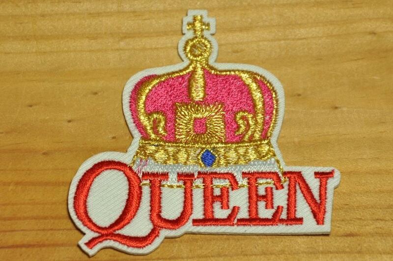 英国 インポート ワッペン パッチ QUEEN クイーン 王冠 クラウン Crown PUNK ROCK パンク ロック イギリス UK GB イングランド 1039