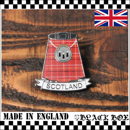 ピンズ ピンバッジ ラペルピン KILT スコットランド キルト バグパイプ イギリス UK GB ENGLAND イングランド 英国製 019